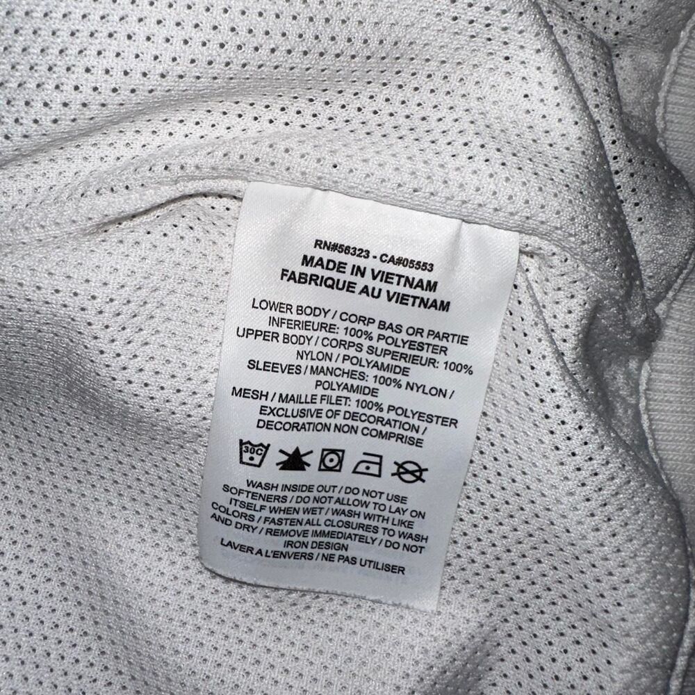 Men's Nike Tech Black and White Windbreaker Hoodie - Picture 7 of 7